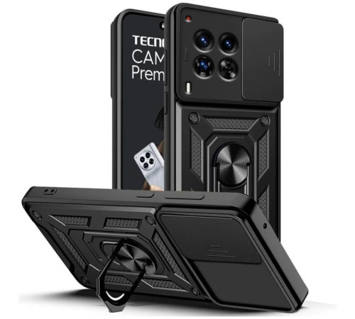 Чохол до мобільного телефона BeCover Military Tecno Camon 30 (CL6) Black (712170)