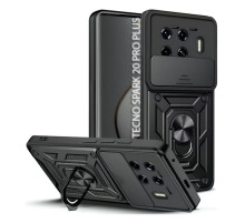Чохол до мобільного телефона BeCover Military Tecno Spark 20 Pro Plus (KJ7) Black (712169)