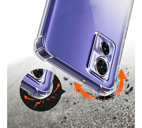 Чохол до мобільного телефона BeCover Anti-Shock Motorola Edge 50 Fusion Clear (712307)