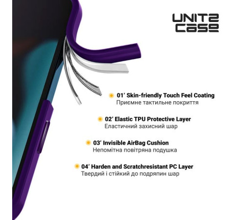 Чохол до мобільного телефона Armorstandart UNIT2 Google Pixel 9 / 9 Pro Purple (ARM80904)