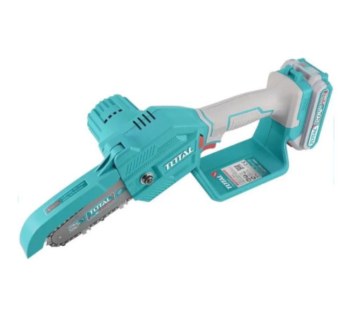 Цепная пила Total TGSLI20581 мини, акум., 20В, 2Ah, шина 13см (TGSLI20581)