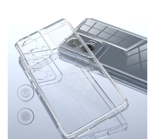 Чохол до мобільного телефона BeCover Motorola Edge 50 Fusion Transparancy (712743)