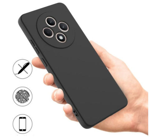 Чохол до мобільного телефона BeCover Oppo Reno12 F 5G Black (712767)