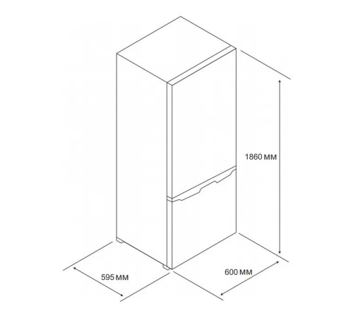 Холодильник Eleyus HRDW2185M60 SV