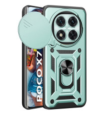 Чохол до мобільного телефона BeCover Military Poco X7 Dark Green (712874)