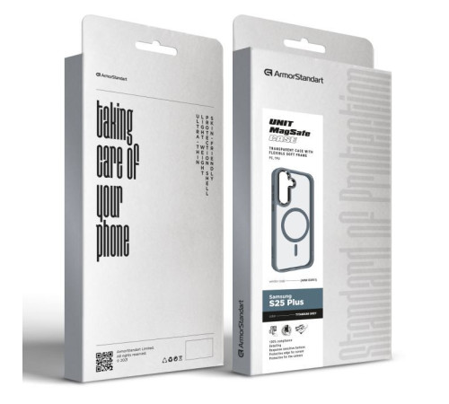 Чохол до мобільного телефона Armorstandart Unit MagSafe Samsung S25 Plus Titanium Grey (ARM83091)