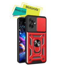 Чохол до мобільного телефона BeCover Military Motorola Moto G55 Red (713059)