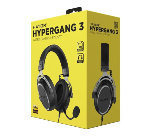 Навушники Hator Hypergang 3 Hi-Res White (ESH06)