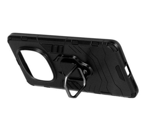 Чохол до мобільного телефона ColorWay AntiShock Magnet Ring Xiaomi Redmi Note 14 Pro+ 5G black (CW-CAMRXRN14PP5-BK)