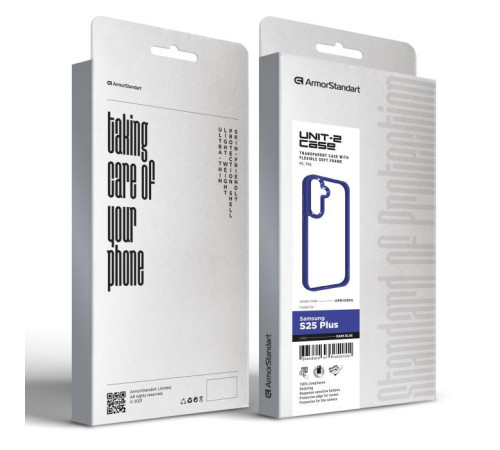 Чохол до мобільного телефона Armorstandart UNIT2 Samsung S25 Plus Dark Blue (ARM82869)
