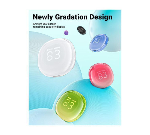 Навушники Acefast T9 Porcelain White (6974316282549)