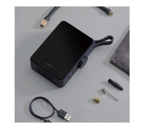 Автомобильный компрессор Xiaomi HOTO Portable Electric Tire Inflator (QWCQB001)