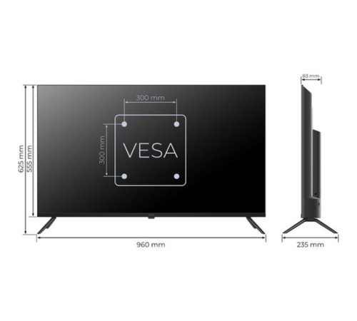 Телевізор Kivi 43U770QB