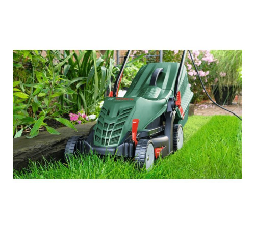 Газонокосарка Bosch UniversalRotak 37-555 1400Вт, 37см, 40л, 27-50мм, 15.5кг (0.600.8A6.501)