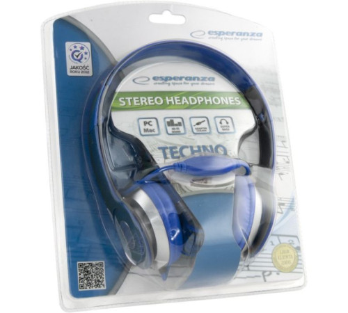 Наушники Esperanza EH145 Blue (EH145B)