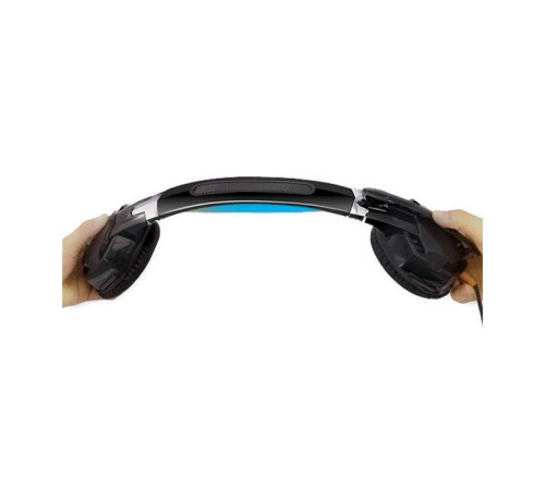 Навушники REAL-EL GDX-7500 black-blue