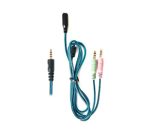 Навушники REAL-EL GDX-7500 black-blue