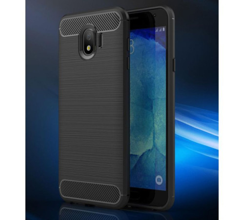 Чехол для мобильного телефона Laudtec для Samsung J4/J400 Carbon Fiber (Black) (LT-J400F)