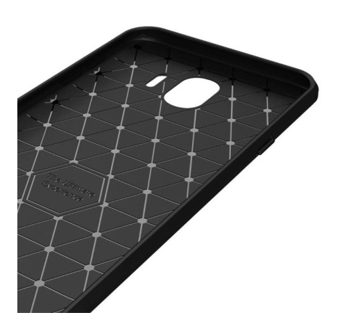 Чехол для мобильного телефона Laudtec для Samsung J4/J400 Carbon Fiber (Black) (LT-J400F)