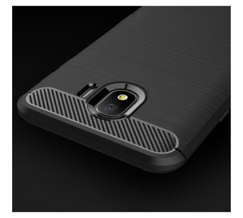 Чехол для мобильного телефона Laudtec для Samsung J4/J400 Carbon Fiber (Black) (LT-J400F)