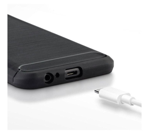 Чехол для мобильного телефона Laudtec для Samsung J4/J400 Carbon Fiber (Black) (LT-J400F)