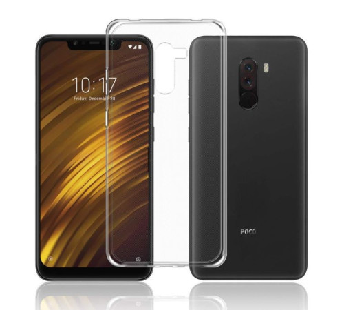 Чехол для мобильного телефона Laudtec для Xiaomi Pocophone F1 Clear tpu (Transperent) (LC-XPF1)