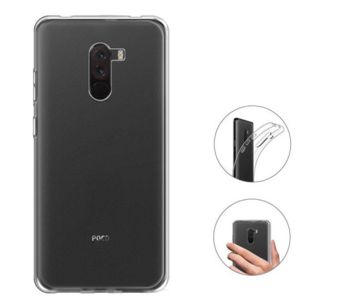 Чехол для мобильного телефона Laudtec для Xiaomi Pocophone F1 Clear tpu (Transperent) (LC-XPF1)