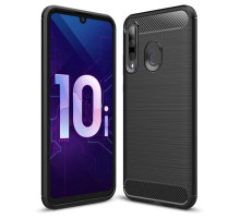 Чехол для мобильного телефона Laudtec для Huawei P Smart 2019 Carbon Fiber (Black) (LT-PST19)