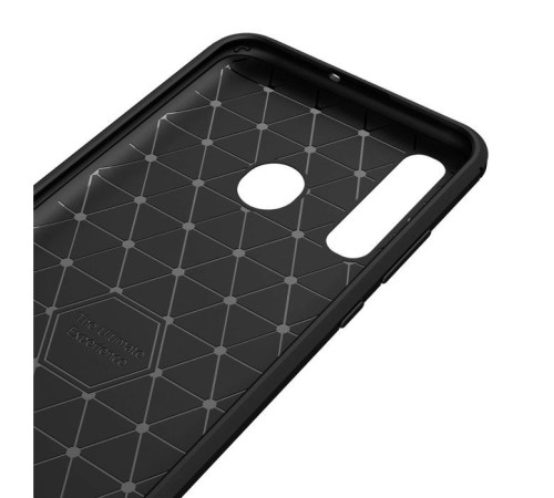 Чехол для мобильного телефона Laudtec для Huawei P Smart 2019 Carbon Fiber (Black) (LT-PST19)
