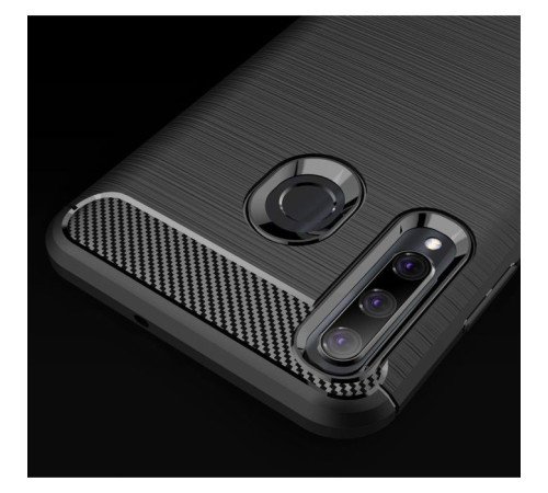 Чехол для мобильного телефона Laudtec для Huawei P Smart 2019 Carbon Fiber (Black) (LT-PST19)