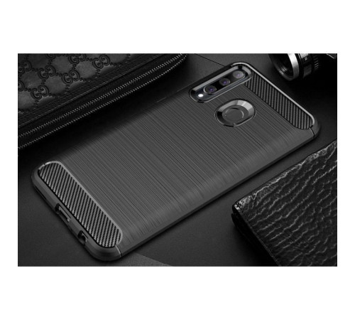 Чехол для мобильного телефона Laudtec для Huawei P Smart 2019 Carbon Fiber (Black) (LT-PST19)