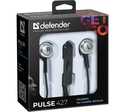 Навушники Defender Pulse 427 Black (63427)