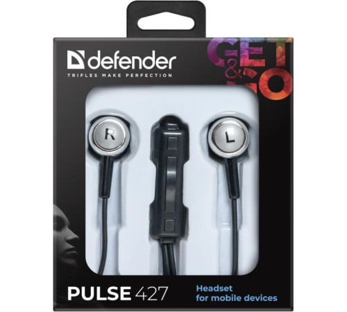 Навушники Defender Pulse 427 Black (63427)