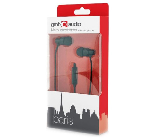 Наушники Gembird MHS-EP-CDG-B Black (MHS-EP-CDG-B)