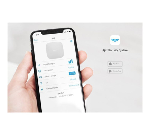 Ретранслятор Ajax ReX black