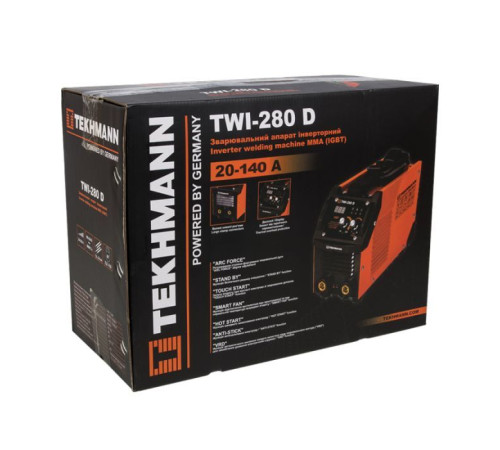 Зварювальний апарат Tekhmann TWI-280 D (847857)