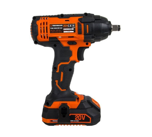 Гайковерт Tekhmann ударний акумуляторний TIW-300/i20 kit (848398)