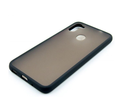 Чохол до мобільного телефона Dengos Matt Samsung Galaxy M11, black (DG-TPU-MATT-47) (DG-TPU-MATT-47)