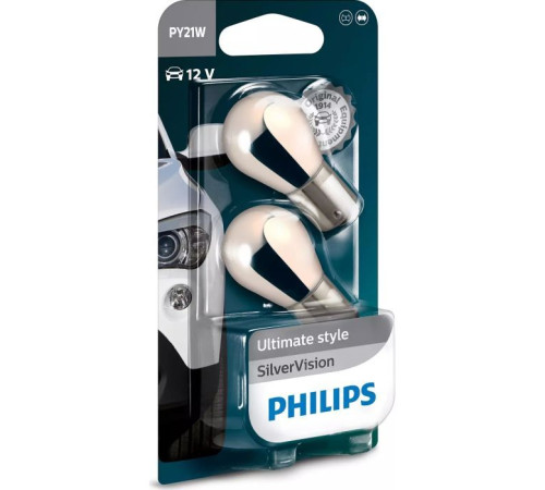 Автолампа Philips 21W (12496 SV B2)