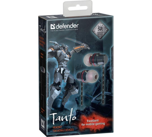 Навушники Defender Tanto Black-Grey (64451)