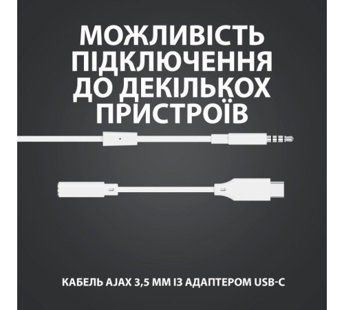 Навушники Logitech G333 White (981-000930)