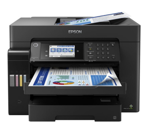 Багатофункціональний пристрій Epson L15160 WI-FI (C11CH71404)