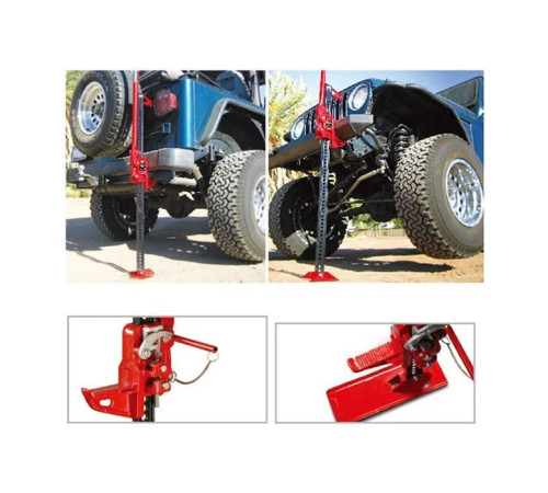 Домкрат Torin рейковий механічний 3т 125-660 мм (TRA8335)