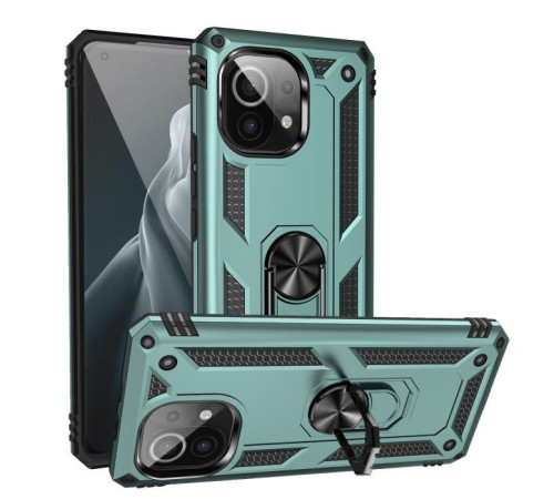 Чохол до мобільного телефона BeCover Military Xiaomi Mi 11 Lite / Mi 11 Lite 5G Dark Green (706645)