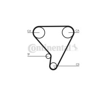 Ремінь ГРМ CONTITECH CT1033
