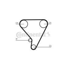 Ремінь ГРМ CONTITECH CT1033