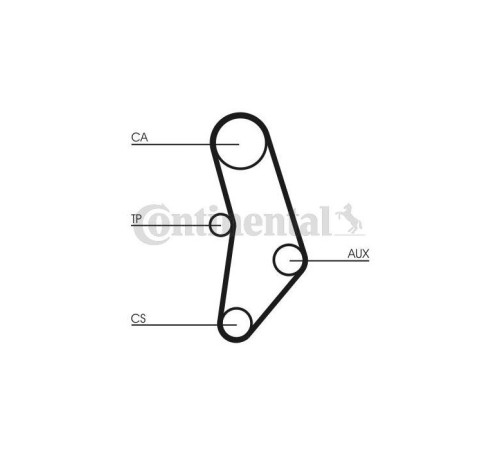 Ремінь ГРМ CONTITECH CT520