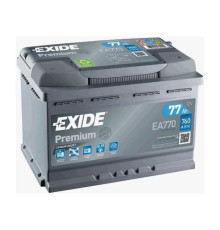 Акумулятор автомобільний EXIDE PREMIUM 77A (EA770)