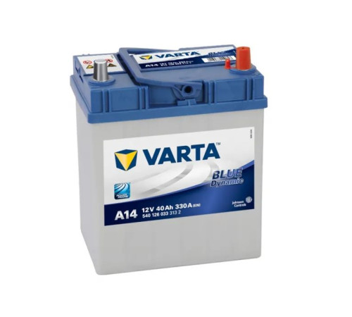 Акумулятор автомобільний Varta Blue Dynamic 40Аh без нижн. бурта (540126033)