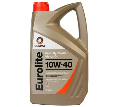 Моторна олива Comma EUROLITE 10W40 5л (EUROLITE 10W40 5L)